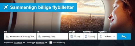 Billige Flybilletter Og Flyrejser - Sammenlign Flypriser | Travelmarket.dk